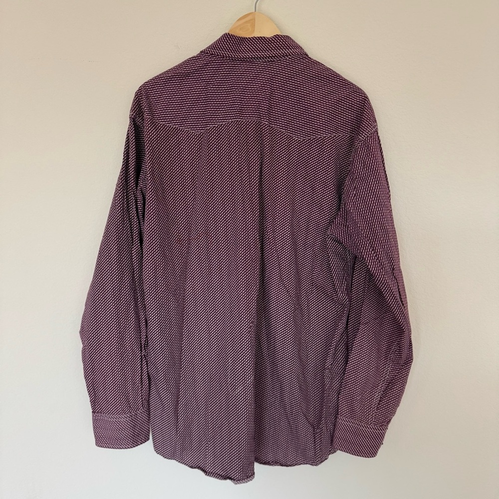 Cinch Western Shirt Relaxed Long Sleeve Pearl Snap SZ L - Picture 2 of 5
